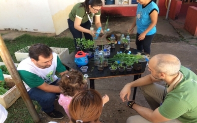 Abertas inscrições para oficinas kids de cultivo de hortas e destinação de resíduos