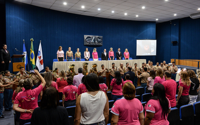 CAA/MT participa do lançamento da campanha Outubro Rosa