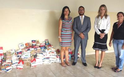 Alimentos arrecadados beneficiam entidades de Cuiabá e Distrito da Guia