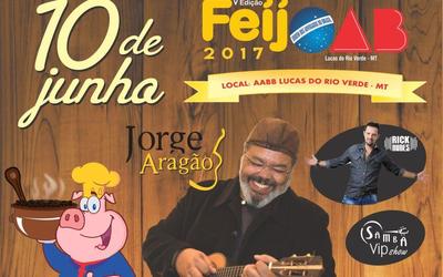 OAB Lucas do Rio Verde realiza V FeijOAB no dia 10 de junho