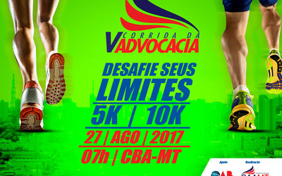 Inscrições para V Corrida da Advocacia começam na segunda-feira (12)