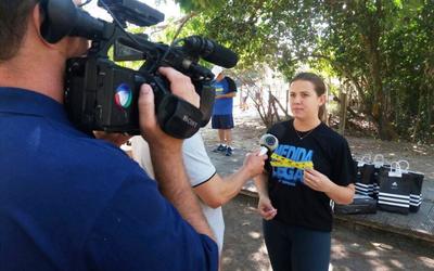 Delegada da CAA/Sinop fala sobre o Medida Legal no programa Estilo da Record TV